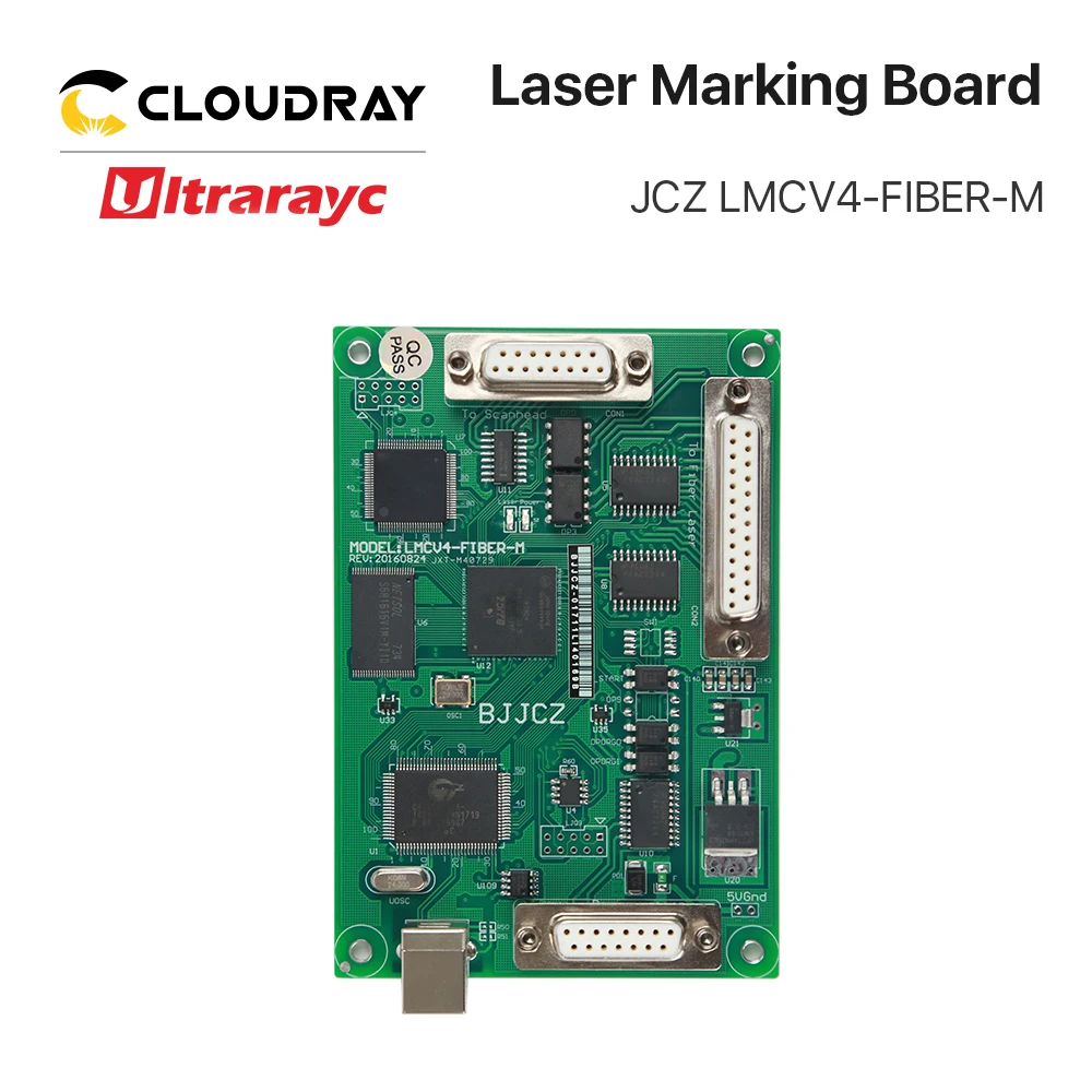 Ultrarayc Laser Marking Board JCZ LMCV4 Laser Control Card Ezcad Software for 1064nm Fiber Laser Marking Machine Raycus IPG MAX