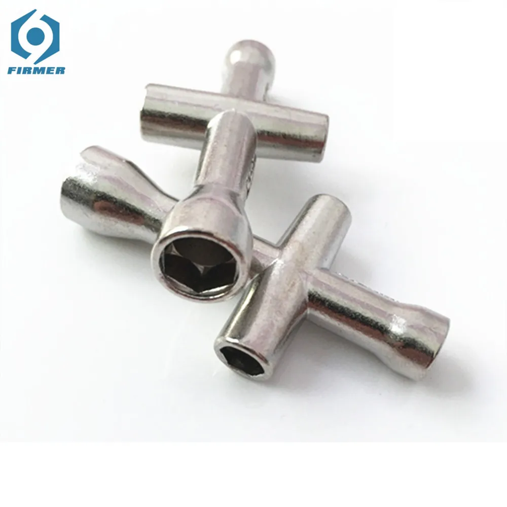 10pc Mini M2 M2.5 M3 M4 Screw Nut Hexagonal Cross Wrench Sleeve Maintenance Tool 4 Size Cross Sleeve Wrench