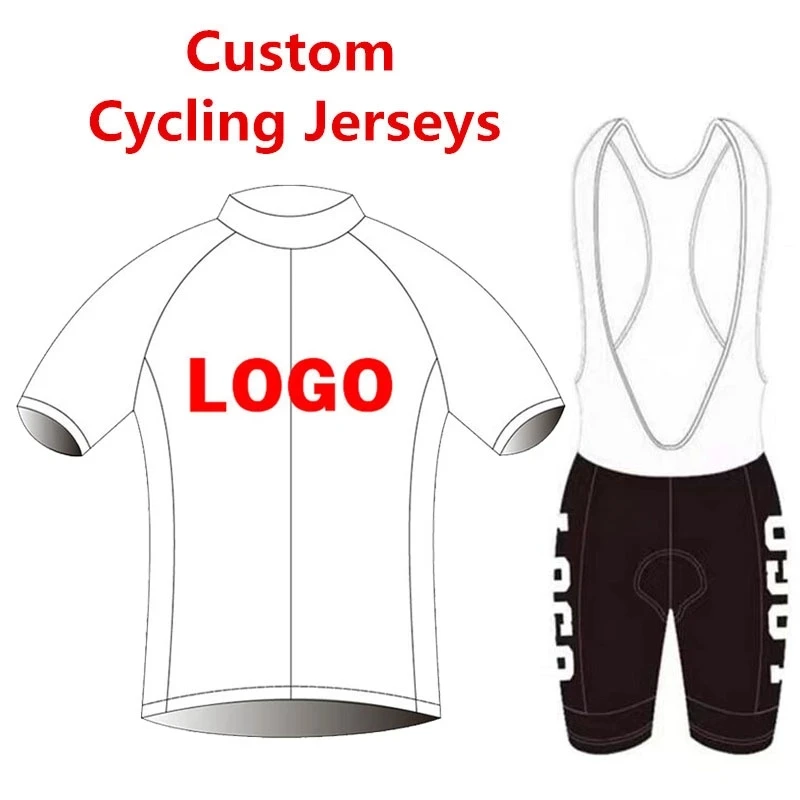 

Cycling Jersey Sets Summer Men Team Road Racing Bicycle Tops Breathable Shirt Short Sleeve Quick Dry ACTITU Custom Ropa Ciclismo