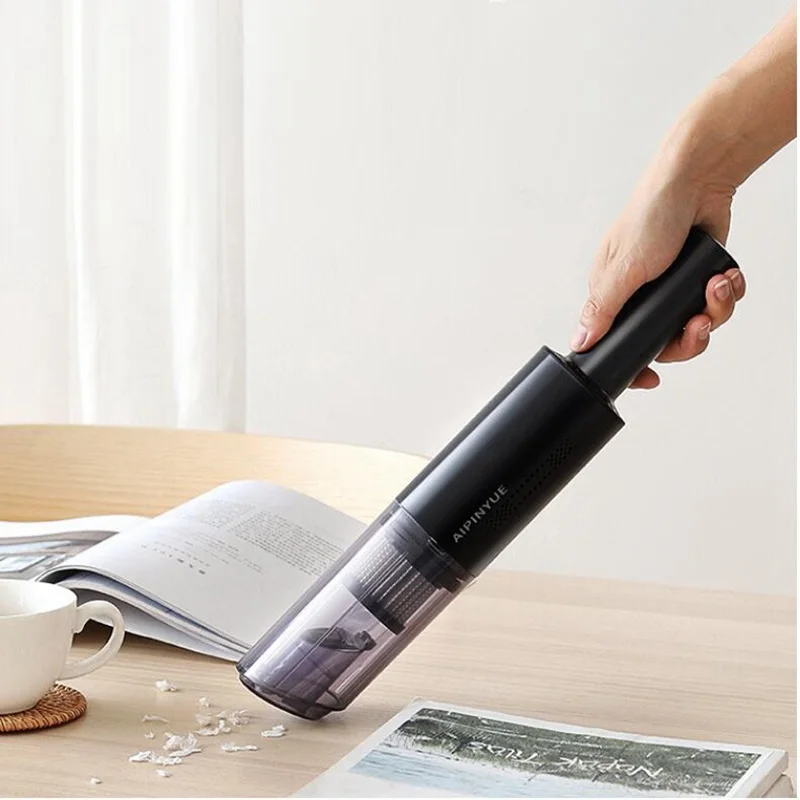 مكنسة كهربائية للسيارة مكنسة كهربائية أوتوماتيكية محمولة باليد مع شفط قوي 6000 باسكال للمنزل والسيارة والمكتب