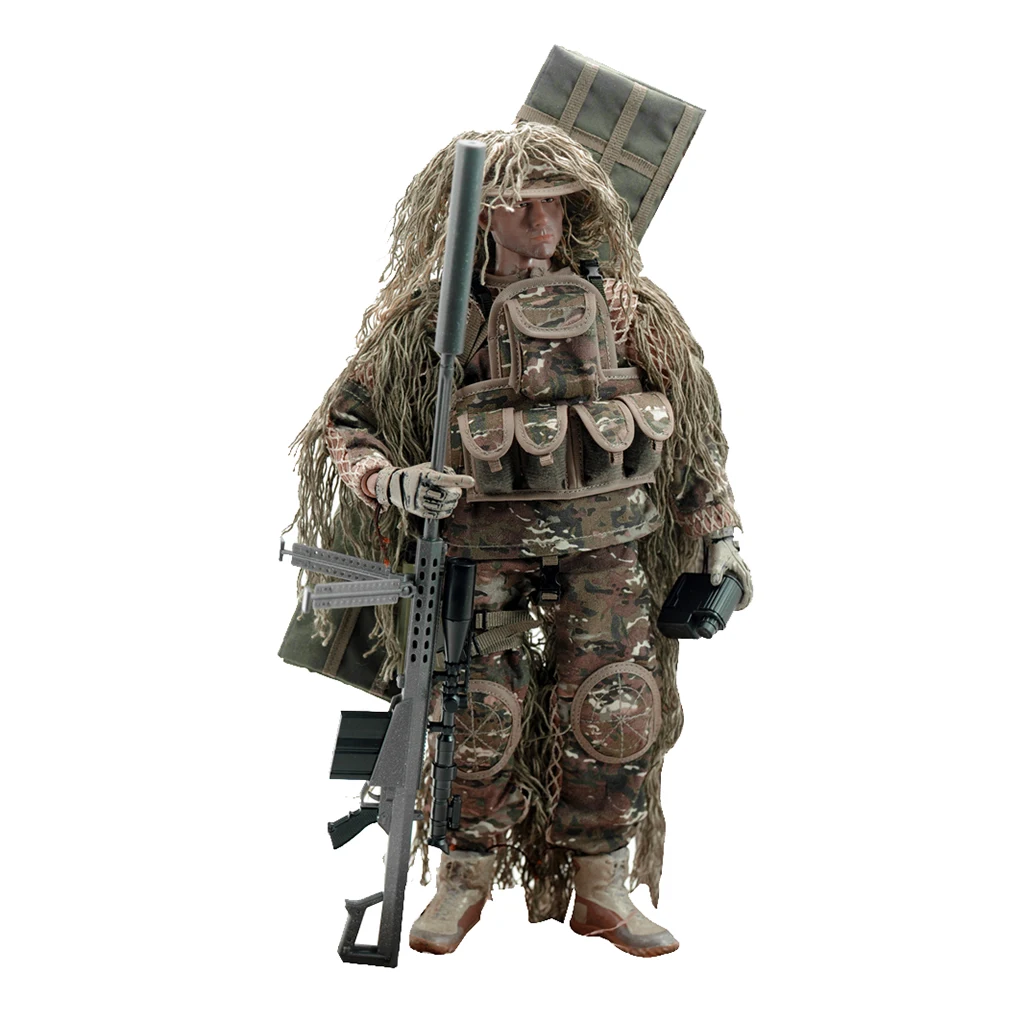 1/6 Special Forces Action figur All-Terrain Scharfschützen Action figur 12 Zoll Puppenhaus Dekoration Zubehör für den Bau Spielzeug Kit