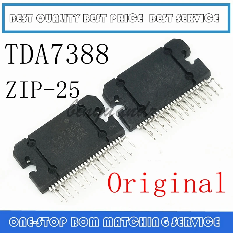 2 قطعة/الوحدة TDA7388 TDA7383 TDA7381 ZIP-25 السيارات مكبر للصوت كتلة رقاقة IC