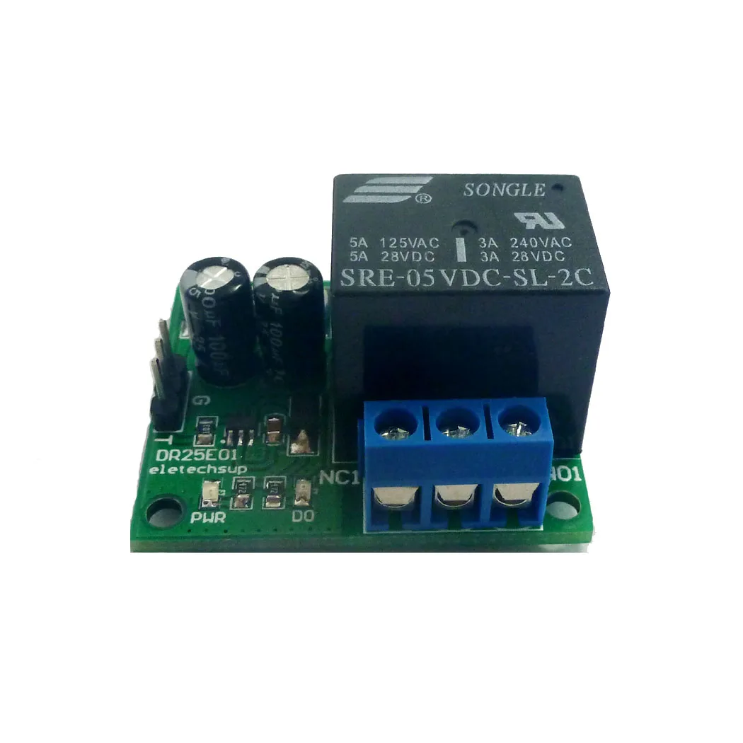 DC 9V 12V 24V 3-5A Flip-Flop Latch DPDT Relay Module Bistable Self-locking Switch Low pulse trigger Board for Motor LED PLC