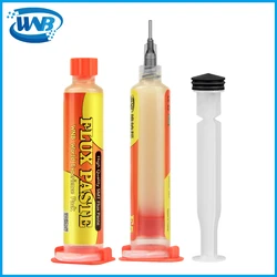 WNB F5 10cc Lead-Free Solder Flux No-Clean Soldering Paste Welding Mild Rosin Oil for BGA Chip SMD SMT PCB Circuit Board Repair