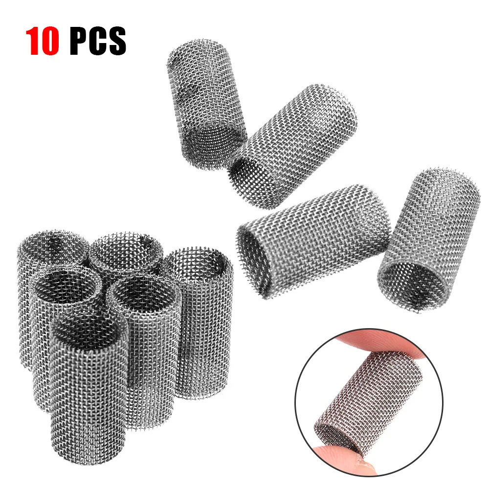 10Pcs 310s Stainless Steel Strainer Screen For Diesel Air Parking Heater Car Glow Plug Burner 3-Layers Filter Mesh