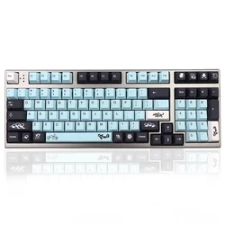 GMK-KEY Mizu Keycap Cherry Profile PBT Dye Sub Keycaps For dz60/GK61/68/71/84/87/96/980/108 Mechanical Keyboard K70 G710 Key cap