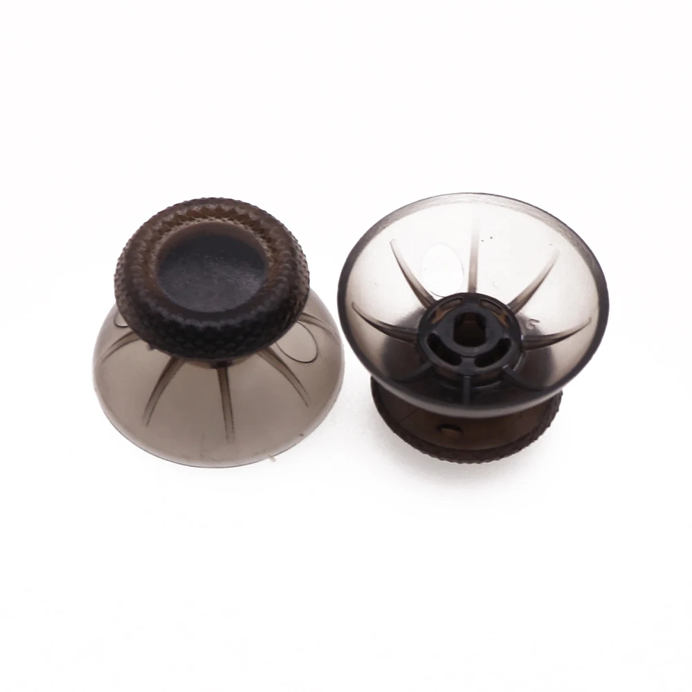2pcs For Sony PS5 ps5 Controller Thumbstick Cover Transparent Clear 3D Analog Joystick Stick Module Mushroom Cap