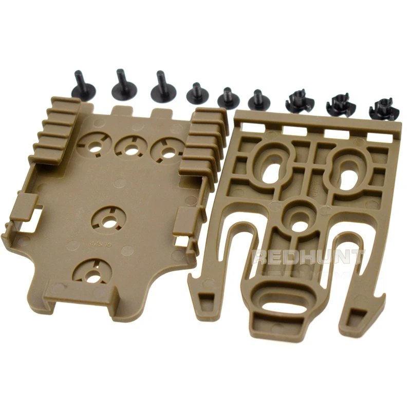 Durable Tactical Quick Locking System Kit Gun Holster QLS Kit Belt Hoster Adapter Accessories
