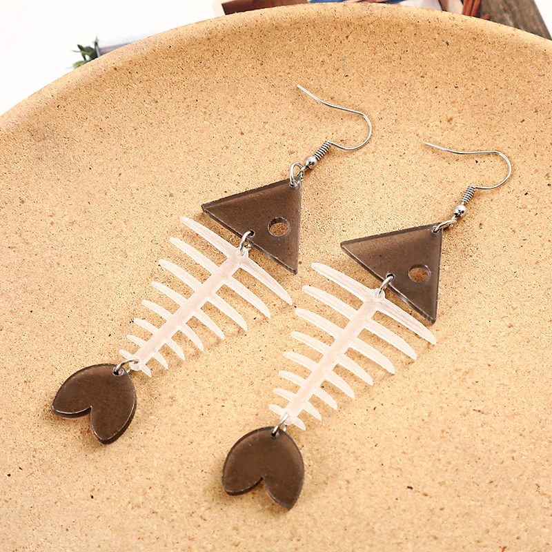 YAOLOGE Wholesale Geometric Acrylic Drop Earrings For Women Trendy Party Gift Jewelry New pendientes mujer серьги 2021 тренд