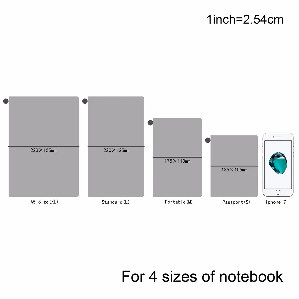 Transparent PVC Storage Bag for Traveler\'s Notebook Diary Day Planner Accessories Business Cards Notes Pouch Zipper Bag 2pcs