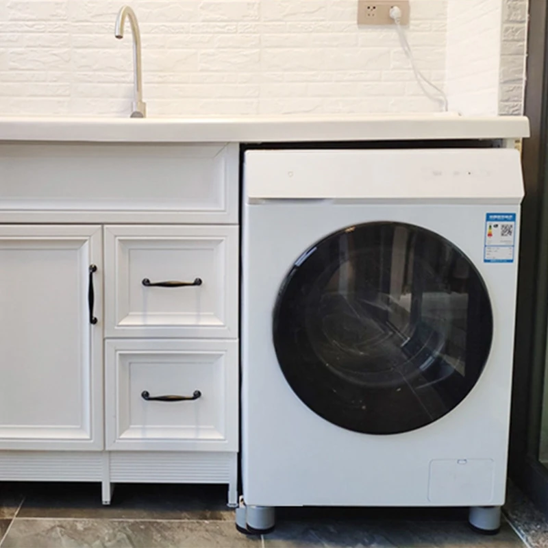 4pcs Anti-slip Anti Vibration and Noise Reducing Washing Machine Feet Pads Raise Height Support