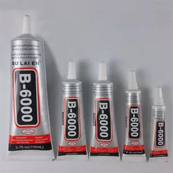 B6000 50ml Super Liquid Glue Epoxy Resin Multipurpose Adhesive DIY Jewelry Rhinestone Crafts Repair Phone Screen Glass Nail Gel