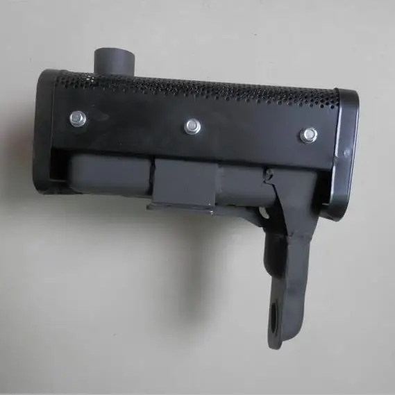 

Выхлопной глушитель 178F 180F, 4-х цилиндровый выхлопной глушитель с щиткой и трубкой коллектора, детали роторного культиватора