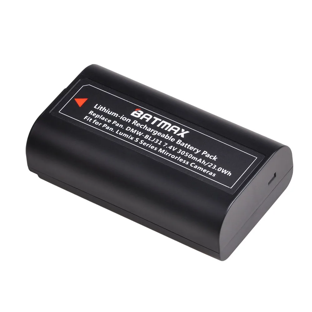 1Pc 3050mAh Bateria para Panasonic LUMIX DMW BLJ31 DMW-BLJ31 DC-S1, DC-S1R, DC-S1H Câmeras Mirrorless