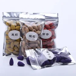 Natural Reflux Tower Incense Tower Backflow sandalwood Bullet Incense Natural Aroma Cones Suit for Living Room