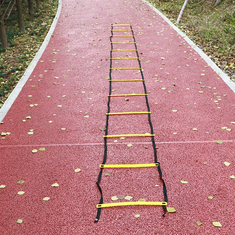 Agility Ladder Sports Speed Jump Outdoor Training Workout Exercise Footwork Football Equipment Ladder Soccer Running Training