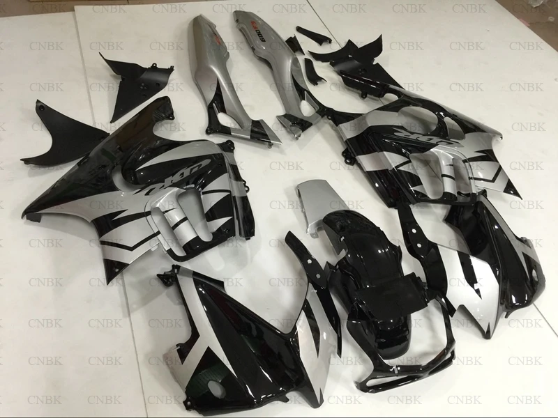 Abs Fairing for CBR 600 F3 1996 CBR 600 F3 Abs Fairing 1997 for Honda Cbr600 Abs Fairing 1995 - 1998 Black Silver