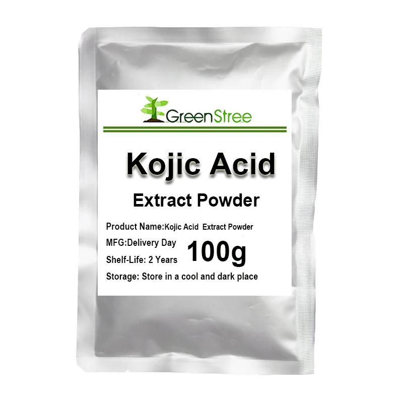 High Quality Cosmetic Raw Material Kojic Acid Powder Whitening Skin