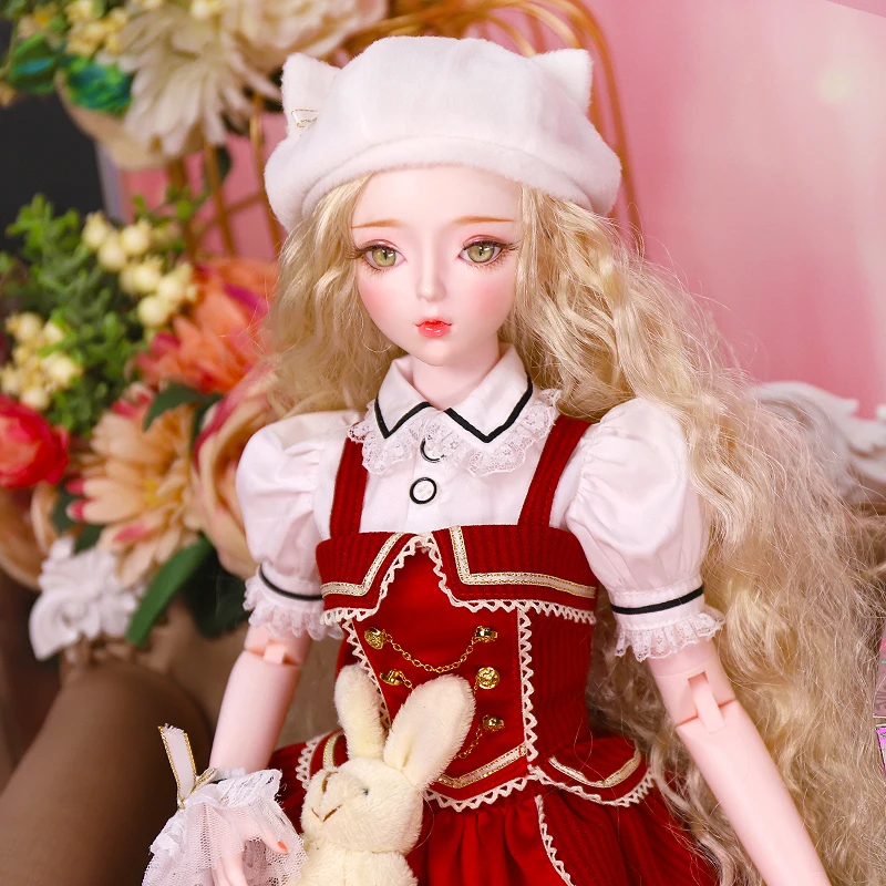 Sen bajka 1/3 BJD Doll 62cm przegubowe lalki z włosami oczy ubrania buty Cosplay makijaż DIY zabawki lalki prezent dla dziewczyn SD