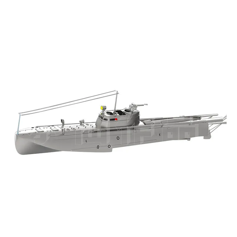 1:16 Kit de fabricação de decoração de coleção de modelo de iate Torpedo