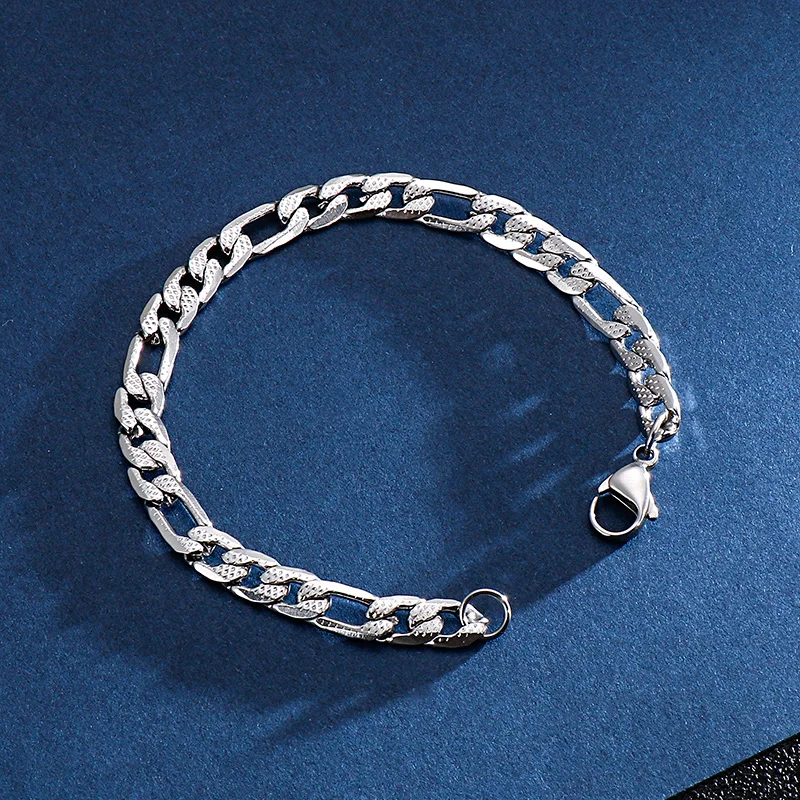 KALEN 9mm Chunky Cuban Chain Bracelet For Men Women Stainless Steel 16-24cm Link Chain Bracelets Jewellry 2020