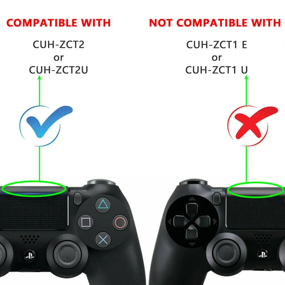 Аккумулятор 2000 мА ч, 2 шт., для Bluetooth-геймпада второго поколения Sony PS4 Pro Slim, DualShock, CUH-ZCT2, CUH-ZCT2U