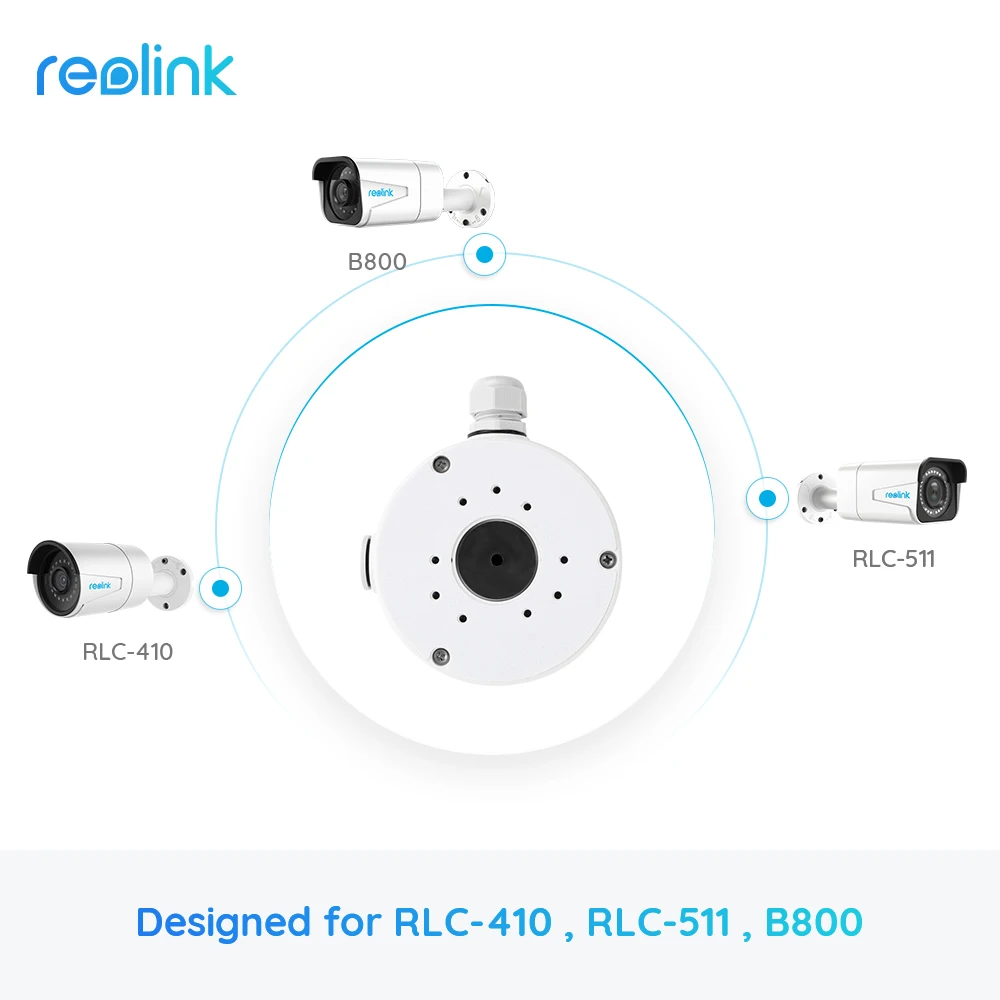 Shubox B10 pour caméras IP Reolink (uniquement pour RLC-1210A RLC-810A RLC-410 RLC-510A RLC-511 B800 B400)
