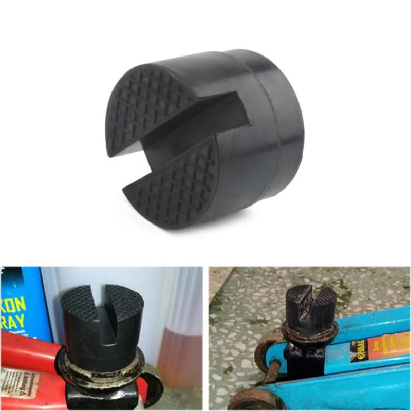 2 Patins De Levage Pour Cric Voiture SOLUSTRE - Coussinets Caoutchouc Hydrauliques Universels