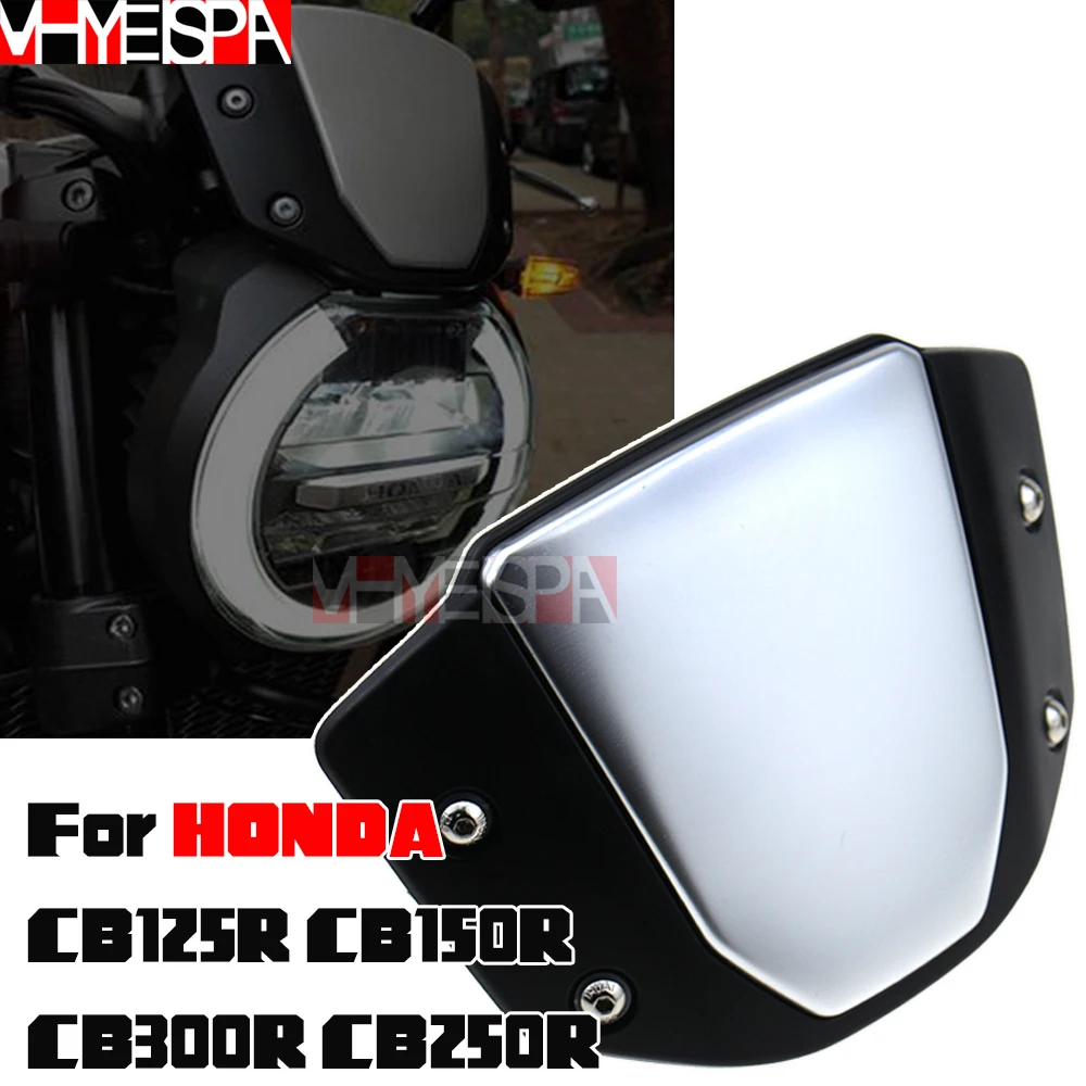 

Motorcycle Windshield WindScreen Front Screen FOR CB125R CB150R CB300R CB250R CB 125R 150R 250R 300R Accessories gift sticker