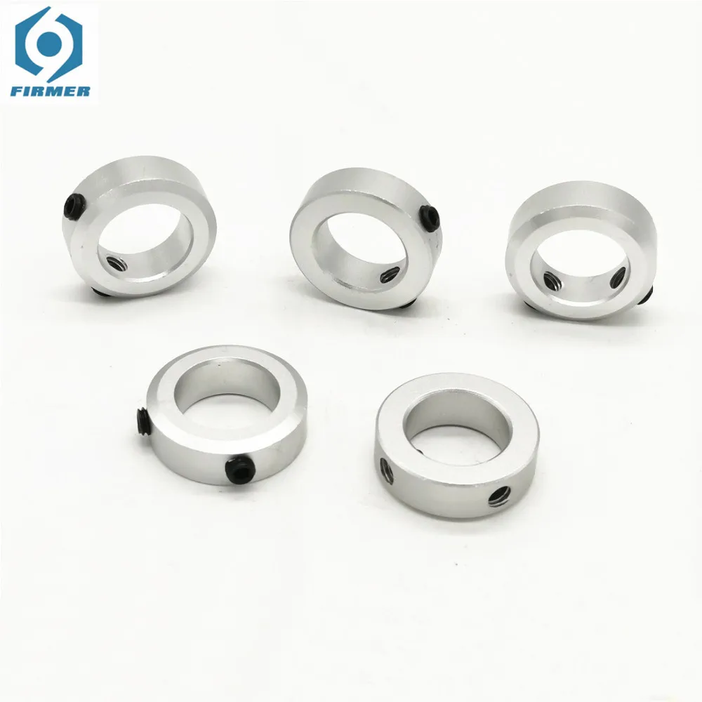 1pc Retaining ring Stop screw type Retaining ring shaft retainer locator SCCAW aluminum alloy with screws