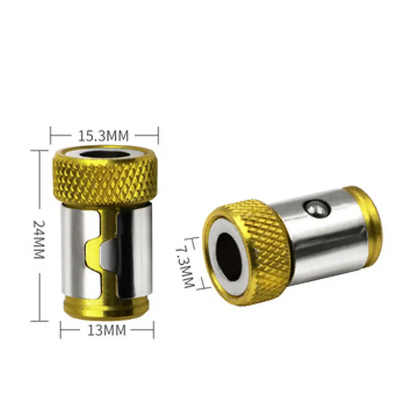 Set di strumenti per portautensili magnetici universali Set di punte per trapano smontabile professionale anello elettrico cacciavite a labbro forte magnetizzatore