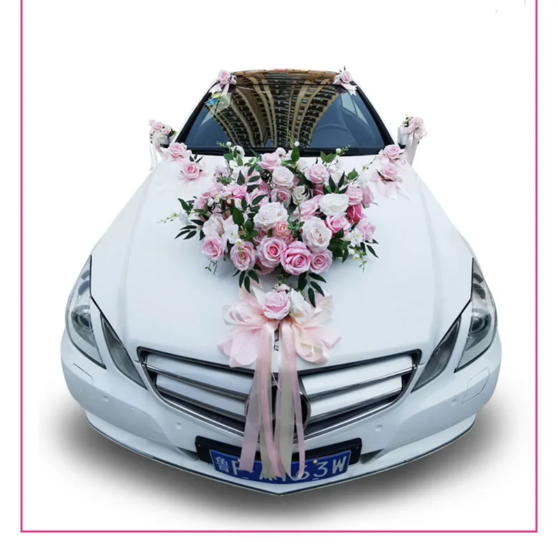 Modern Wedding Decoration Artificial Flowers Rose Artificial Decoration Wedding Flowers Wedding Car Decoration Artificial Roses