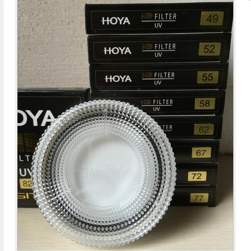 Оригинальный HOYA HD UV 49 мм_52_55_58_62_67_72_77_82 мм закаленный цифровой ультрафильтр с многослойным покрытием для объектива камеры Nikon Canon