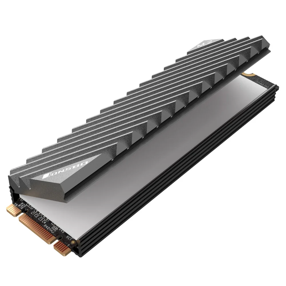 M.2 ssd nvme ngff 2280, dissipador de calor de alumínio, disco rígido, cooler, bloco de resfriamento térmico para pc desktop