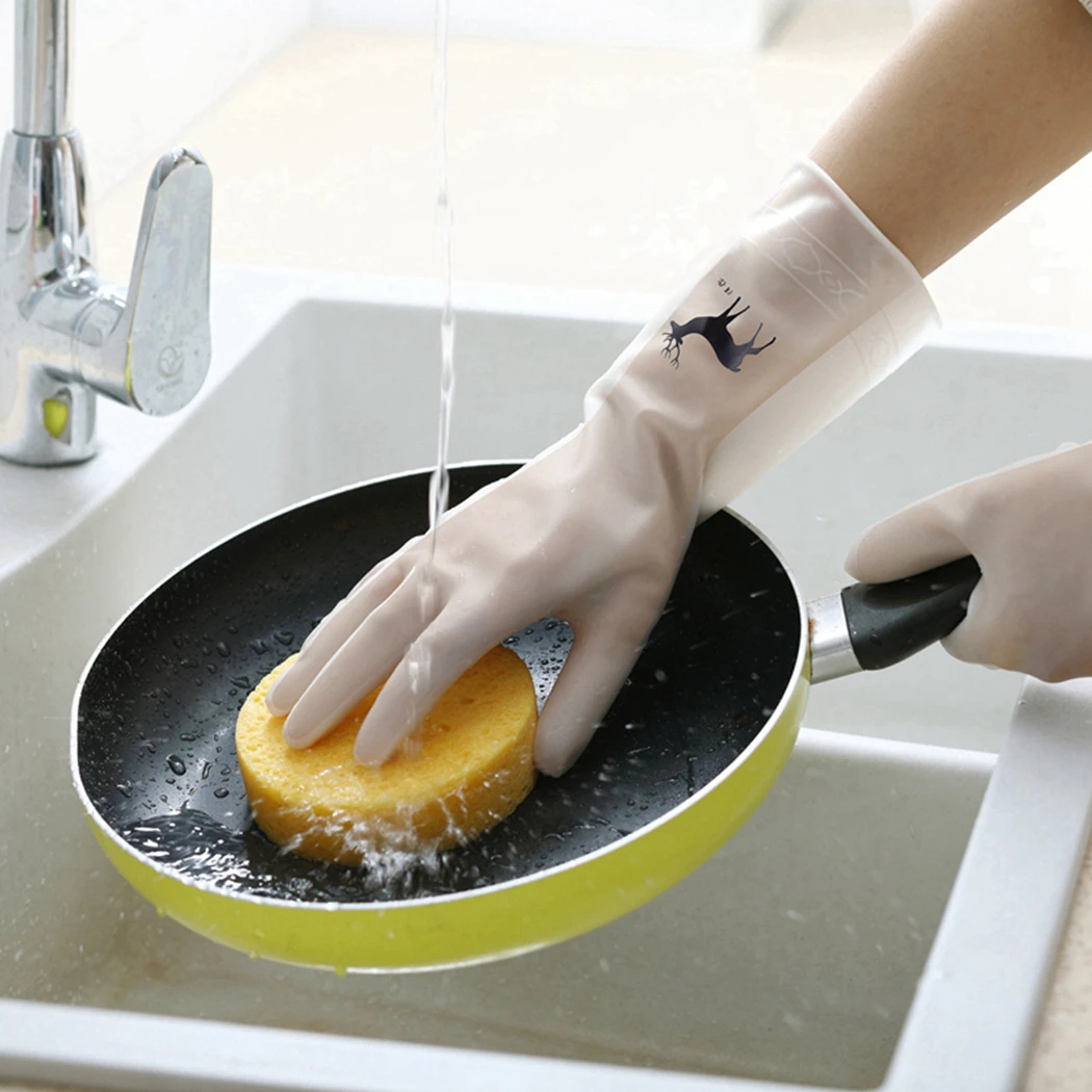 Dish Waschen Handschuhe Haushalt Geschirr Handschuhe Gummi Handschuhe für Waschen Kleidung Reinigung Handschuhe für Küche Gerichte