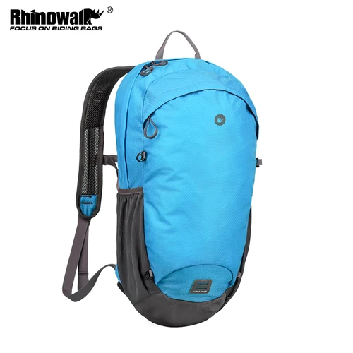 Rhinowalk-mochila de ciclismo funcional de 20L, mochila para acampar al aire libre, bolsa de casco de nailon para ciclismo, bolsa ligera para bicicleta