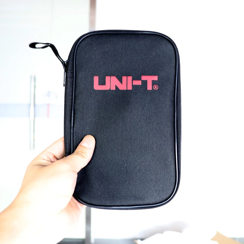 UNI-T Canvas Multimeter Bag Tool Bag Waterproof, Suitable For UT139S UT61E UT89XD Series Universal Carrying Case 22 * 14 * 3cm