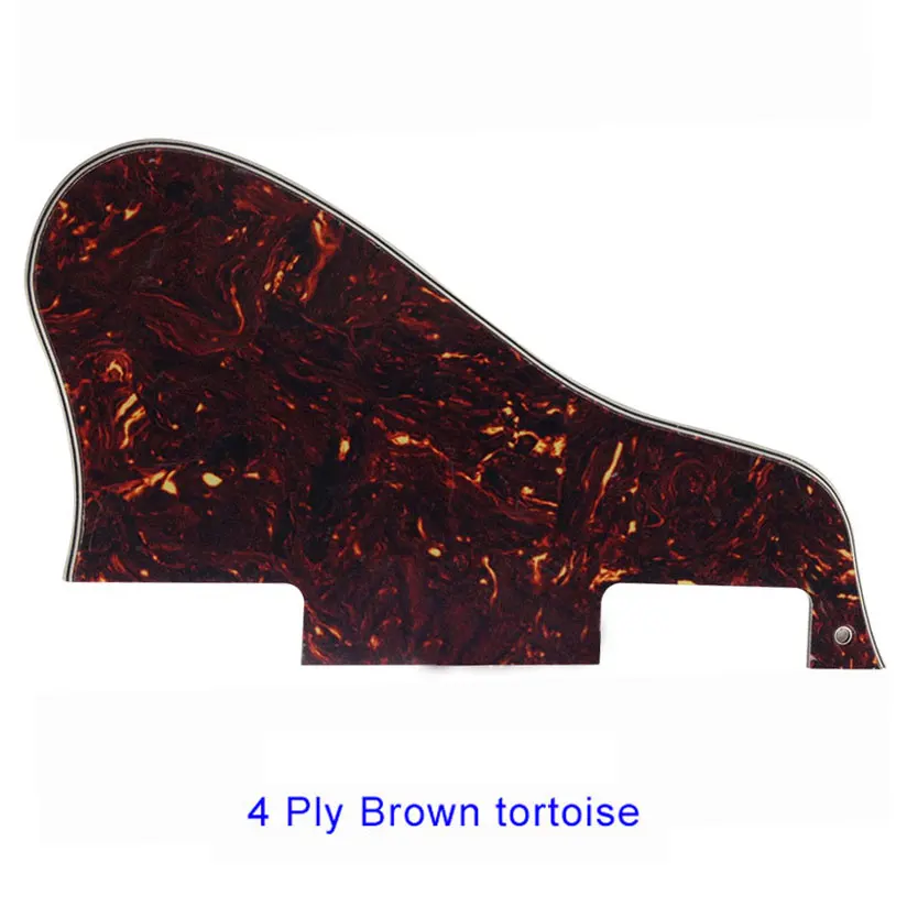 Pleroo Custom Guitar Parts - For Left handed ES 335 Jazz Archtop Guitar Pickguard Scratch Plate 5 colors