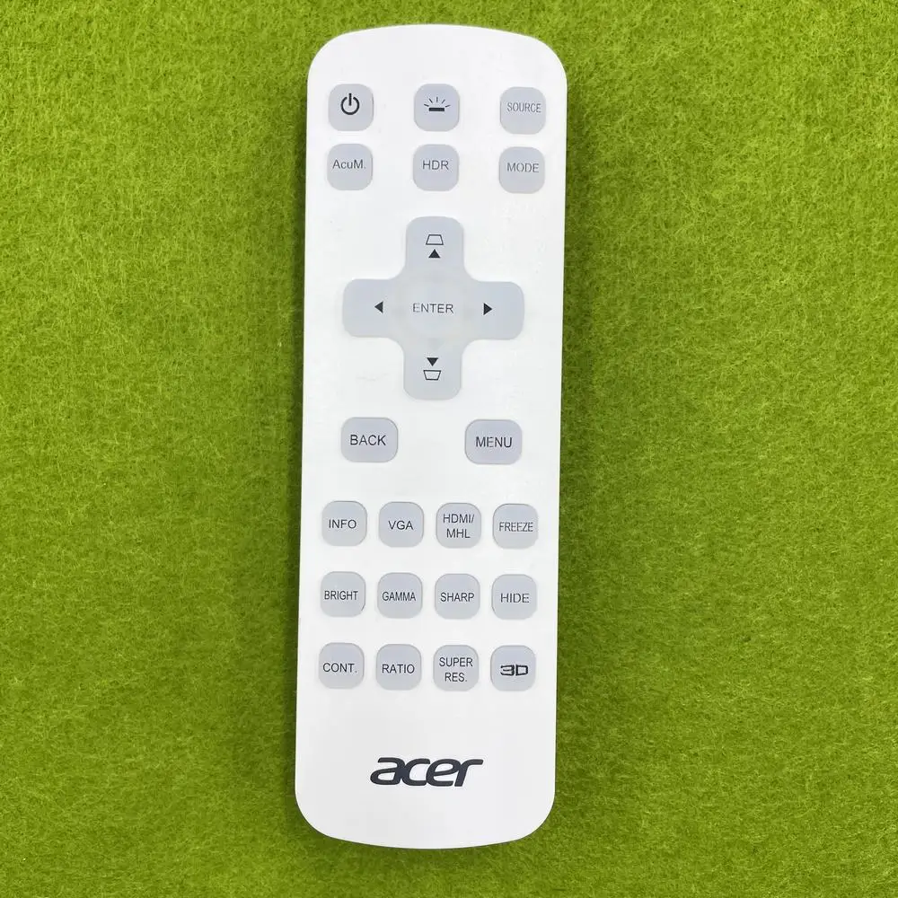 

Original Remote Control For ACER H7850 E270 HE-4K20 M550 D4K1701 V7850 V270 HT-4K20 V550 D4K1702 X118 X118AH X118H Projectors