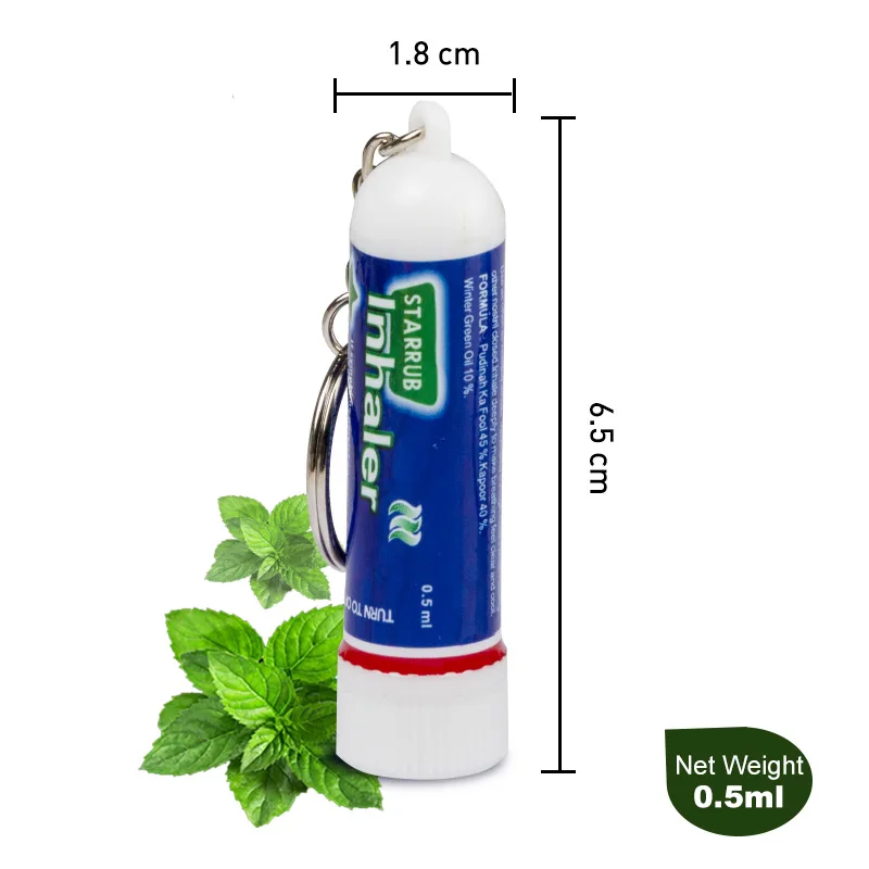 3Pcs Rhinitis Mint Cream Nasal Essential Oil 100% Original Cream Rhinitis Refreshing Nose Cold Ointment Nasal Inhaler D3395