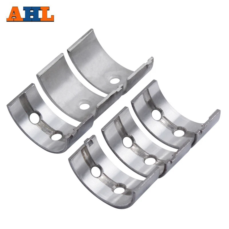 AHL 6Pcs STD +25 +50 Motorcycle Main Crankshaft Bearing For KAWASAKI ZZR250 KLE250 GPZ250 GPX250 EX250 NINJA ZZR KLE GPZ EX 250