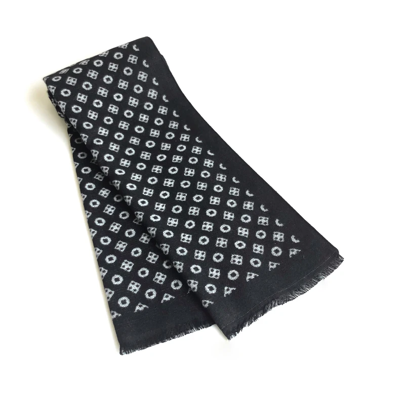 Luxurious Brand Winter Scarves for Men Premium Cashmere Feel Unique Design Man Scarf High Quality Soft Long Bandana Neck Scarfs