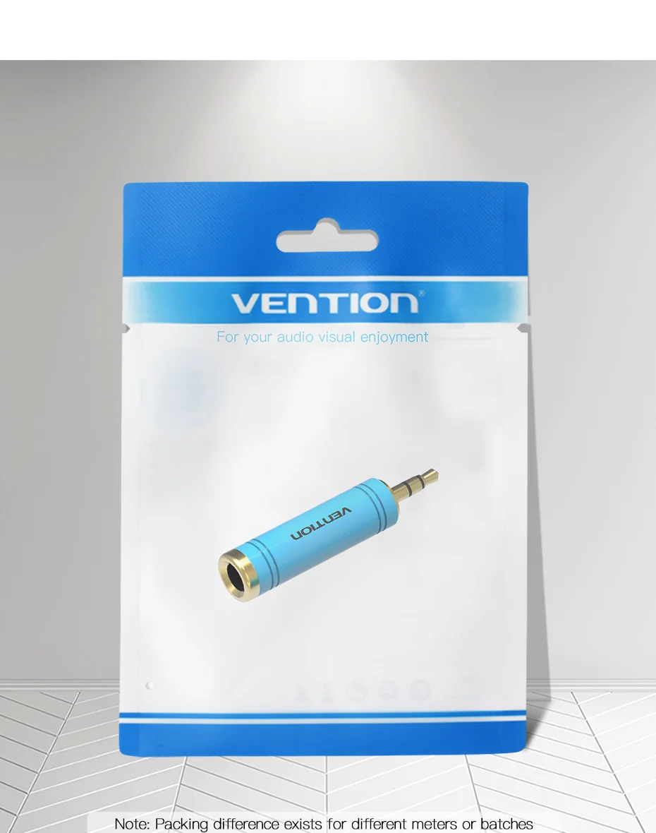 Vention 3,5 auf 6,5 mm Mikrofon-Audiostecker für Verstärker, Lautsprecher, AUX-Kabel, 3,5 mm Klinke auf 6,35 mm Adapter für E-Gitarre – Detail 11