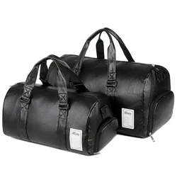 Grote Capaciteit Reistas Waterdichte Fitness Duffle Tas Met Schoenen Pocket Sport Weekend Bagage Tas Vrouwen Mannen Handtas