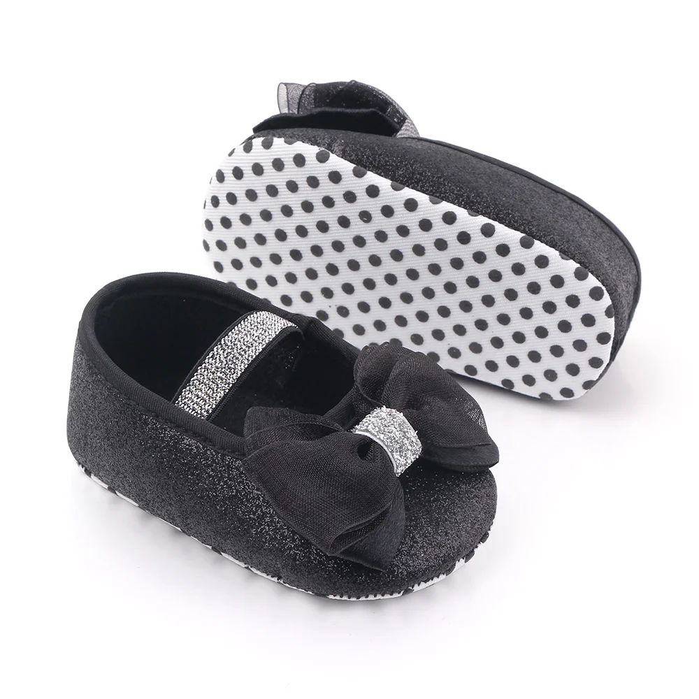 Autumn Baby PU Leather Baby Boy Girl Baby Princess Shoes Bow Fringe Soft Soled Non-slip Footwear Leather Crib Shoes