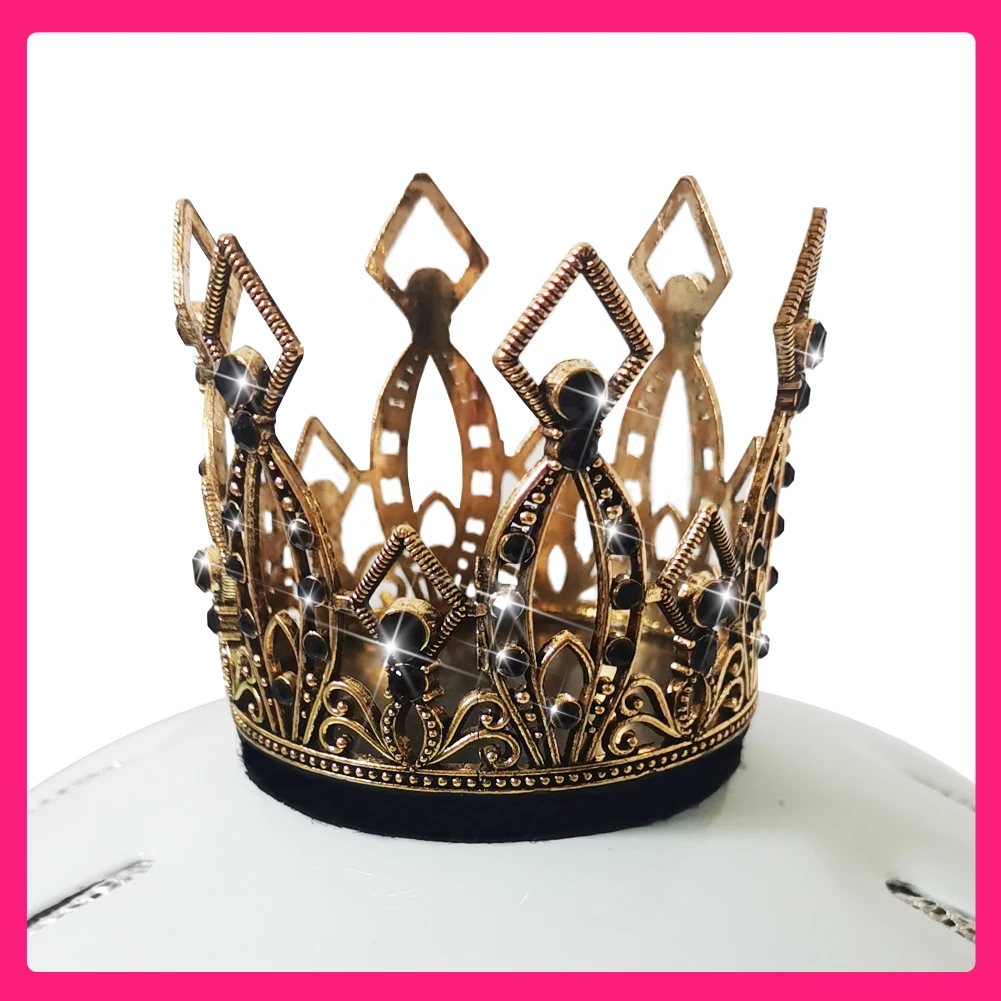 Motorcycle Helmet Crown Decor for Women