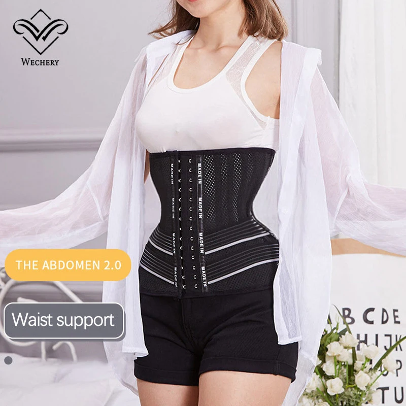 Stretch Waist Trainer Women Slimming Sheaths Cinchers Belly Belts Abdomen Binders and Straps Body Shapers Reductive Belt Fitness