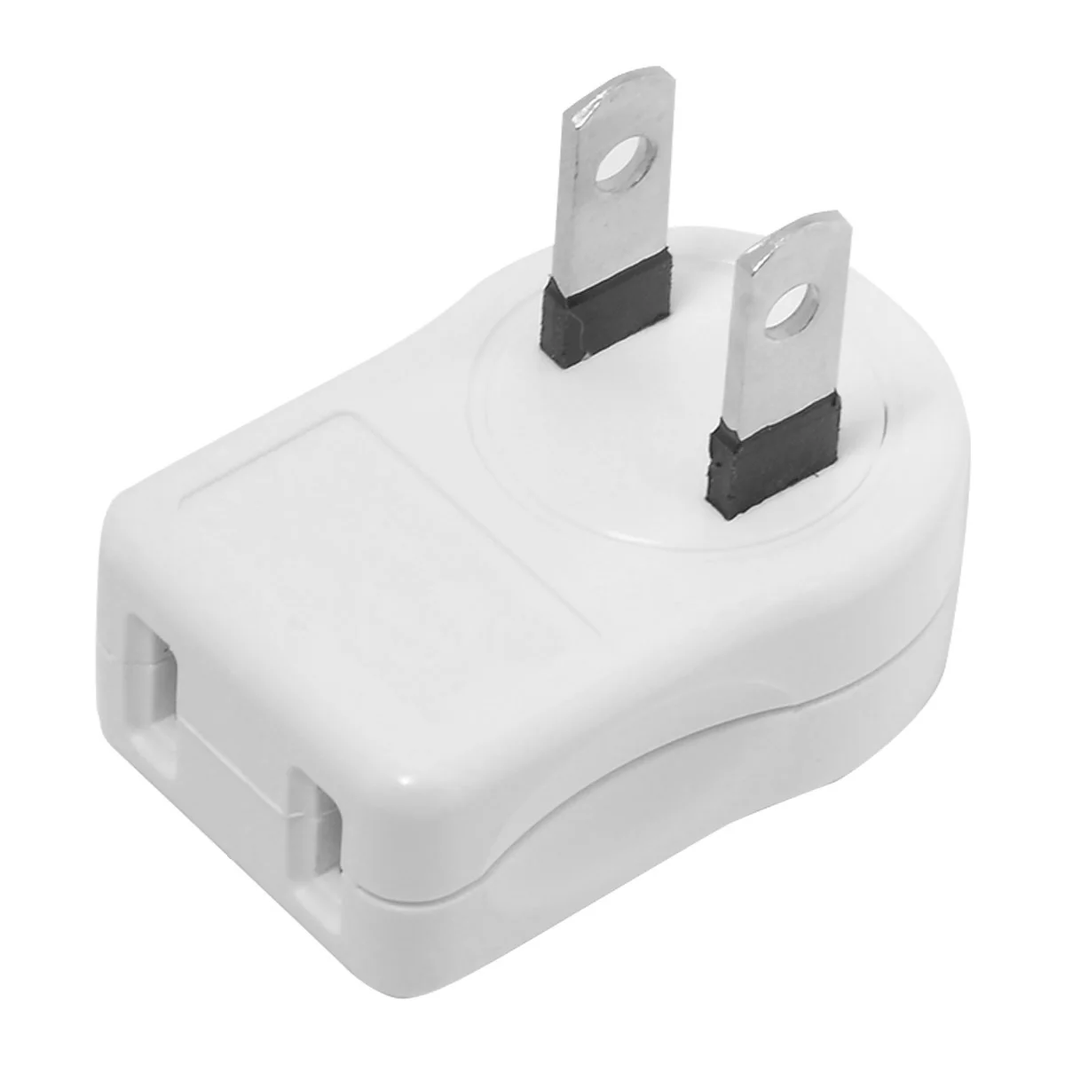 CY NEMA 1-15P USA Outlet Saver Adapter przedłużający zasilanie 2-bolcowe 2 gniazda pod kątem 90 stopni