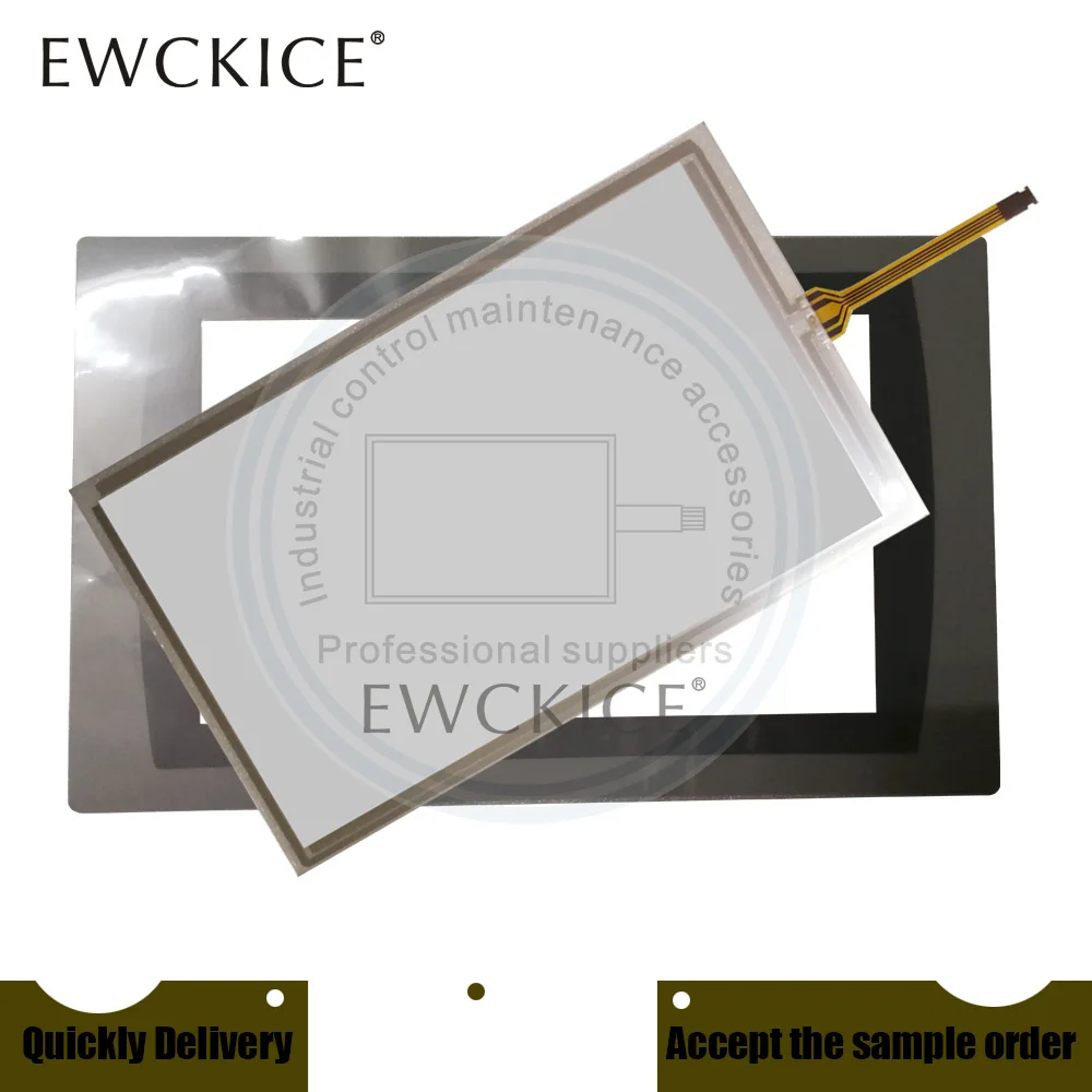 

NEW 2711P-T9W22D8S 2711P-T9W22D8S-B HMI PLC Touch screen AND Front label Touch panel AND Frontlabel