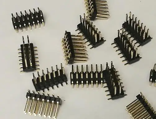 50PCS Connecter discharge 1.27MM single double discharge 2 * 2P / 3/4/5/6/7/8/9/10/15/20/30/40/50 PIN